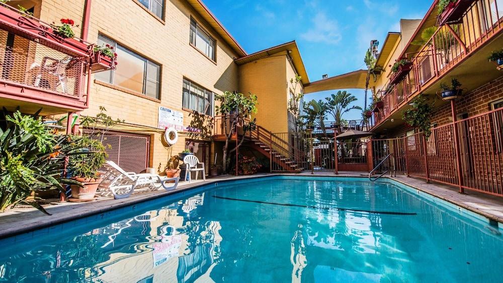 Hollywood Downtowner Inn Los Angeles Exterior foto