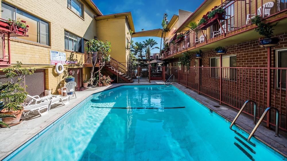 Hollywood Downtowner Inn Los Angeles Exterior foto